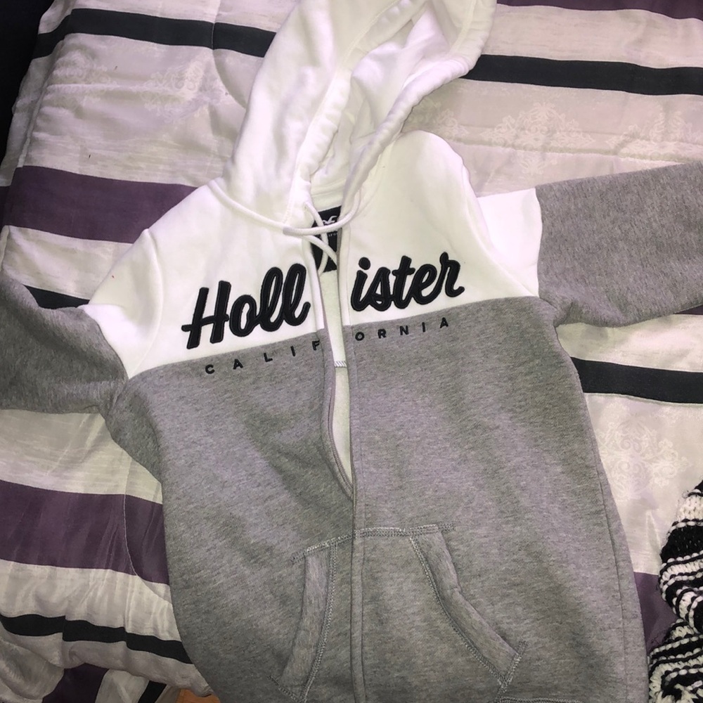 A colorblock Full Zip Hoodie